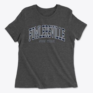 Fowlersville New York Traditional Women's Cotton T-Shirt