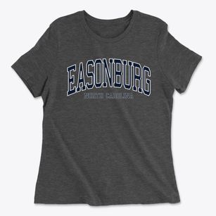 Easonburg North Carolina Traditional Women's Cotton T-Shirt