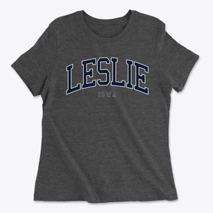 Leslie Iowa Traditional Women's Cotton T-Shirt