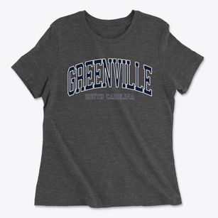 Greenville South Carolina Traditional Women's Cotton T-Shirt