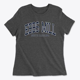 Ebbs Mill North Carolina Traditional Women's Cotton T-Shirt
