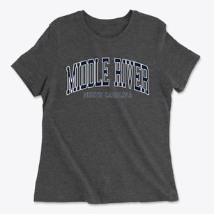 Middle River North Carolina Traditional Women's Cotton T-Shirt