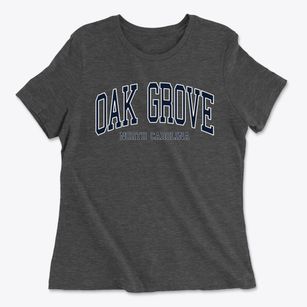 Oak Grove North Carolina Traditional Women's Cotton T-Shirt
