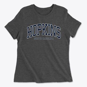 Hopkins North Carolina Traditional Women's Cotton T-Shirt