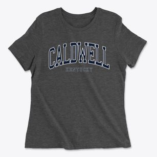 Caldwell Kentucky Traditional Women's Cotton T-Shirt