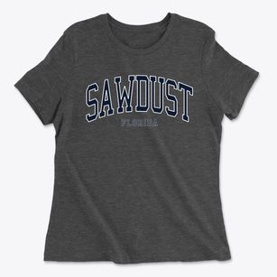 Sawdust Florida Traditional Women's Cotton T-Shirt