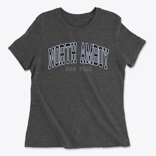 North Amboy New York Traditional Women's Cotton T-Shirt