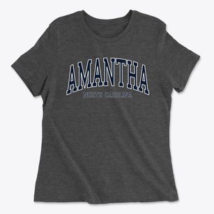 Amantha North Carolina Traditional Women's Cotton T-Shirt