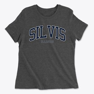 Silvis Illinois Traditional Women's Cotton T-Shirt