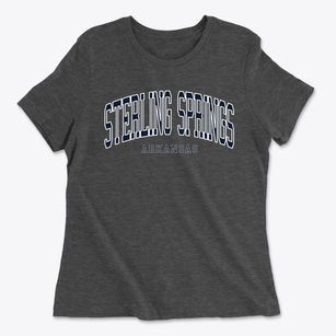 Sterling Springs Arkansas Traditional Women's Cotton T-Shirt