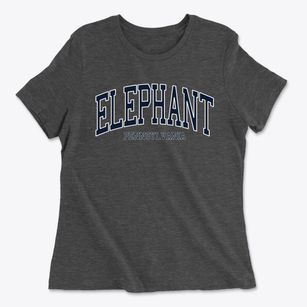 Elephant Pennsylvania Traditional Women's Cotton T-Shirt