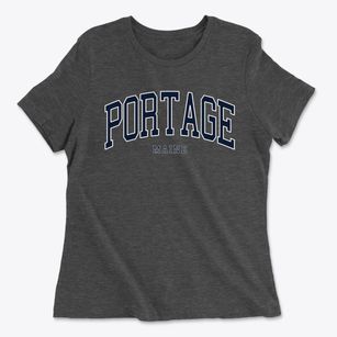 Portage Maine Traditional Women's Cotton T-Shirt