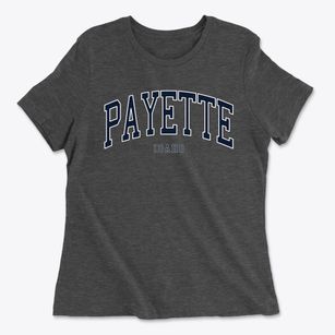 Payette Idaho Traditional Women's Cotton T-Shirt