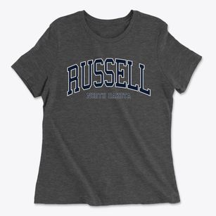Russell North Dakota Traditional Women's Cotton T-Shirt
