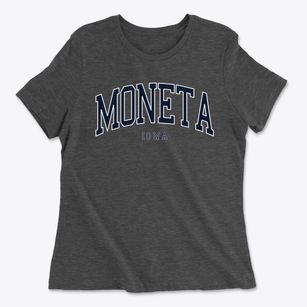 Moneta Iowa Traditional Women's Cotton T-Shirt