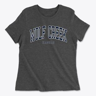 Wolf Creek Kansas Traditional Women's Cotton T-Shirt
