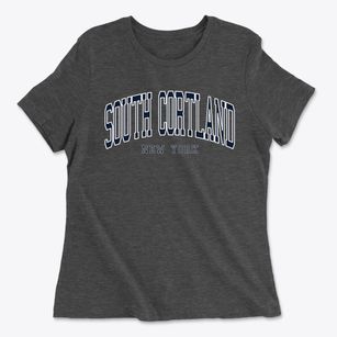South Cortland New York Traditional Women's Cotton T-Shirt