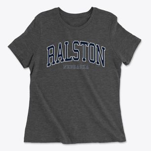 Ralston Nebraska Traditional Women's Cotton T-Shirt
