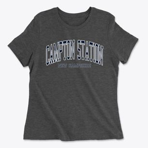 Campton Station New Hampshire Traditional Women's Cotton T-Shirt