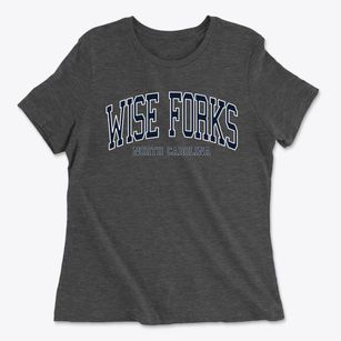 Wise Forks North Carolina Traditional Women's Cotton T-Shirt