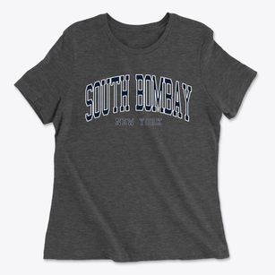South Bombay New York Traditional Women's Cotton T-Shirt