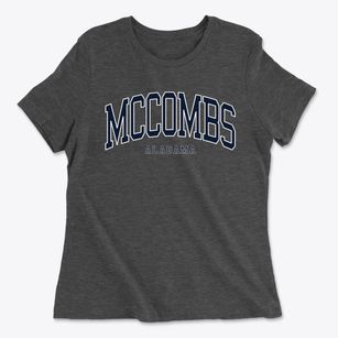Mccombs Alabama Traditional Women's Cotton T-Shirt