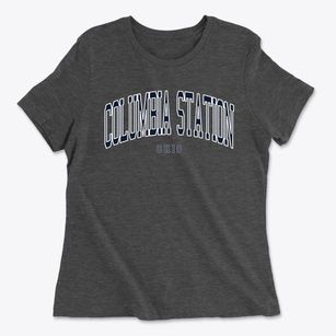 Columbia Station Ohio Traditional Women's Cotton T-Shirt