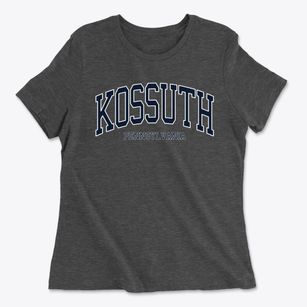 Kossuth Pennsylvania Traditional Women's Cotton T-Shirt