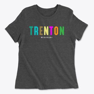 Trenton Missouri Color Pop Women's Cotton T-Shirt