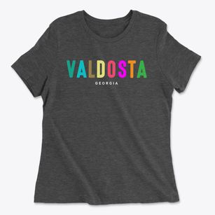 Valdosta Georgia Color Pop Women's Cotton T-Shirt