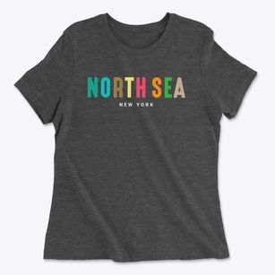 North Sea New York Color Pop Women's Cotton T-Shirt