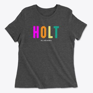 Holt Alabama Color Pop Women's Cotton T-Shirt