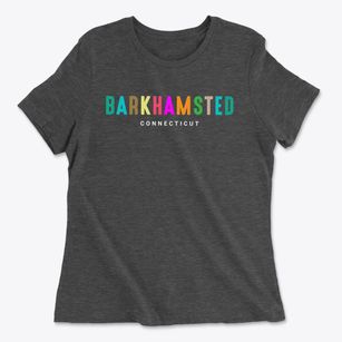 Barkhamsted Connecticut Color Pop Women's Cotton T-Shirt
