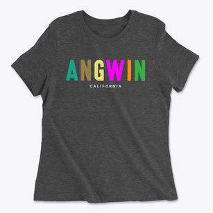 Angwin California Color Pop Women's Cotton T-Shirt