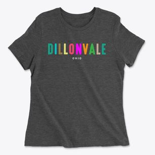 Dillonvale Ohio Color Pop Women's Cotton T-Shirt