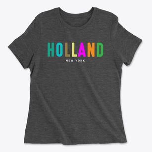 Holland New York Color Pop Women's Cotton T-Shirt