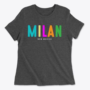 Milan New Mexico Color Pop Women's Cotton T-Shirt