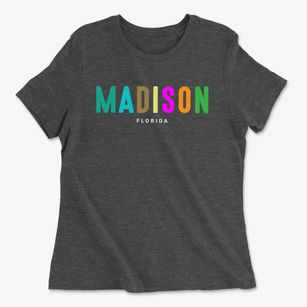 Madison Florida Color Pop Women's Cotton T-Shirt