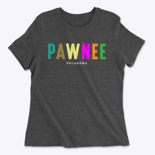 Pawnee Oklahoma Color Pop Women's Cotton T-Shirt