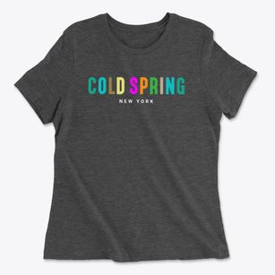Cold Spring New York Color Pop Women's Cotton T-Shirt