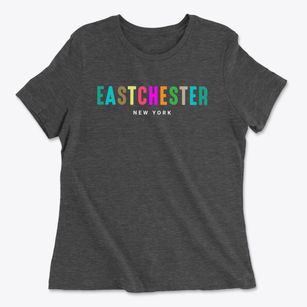 Eastchester New York Color Pop Women's Cotton T-Shirt