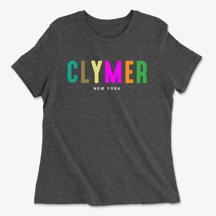 Clymer New York Color Pop Women's Cotton T-Shirt