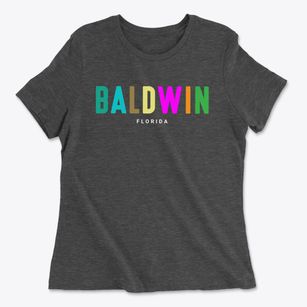 Baldwin Florida Color Pop Women's Cotton T-Shirt