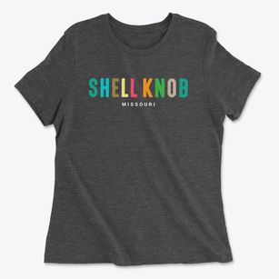 Shell Knob Missouri Color Pop Women's Cotton T-Shirt