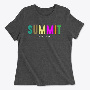 Summit New York Color Pop Women's Cotton T-Shirt
