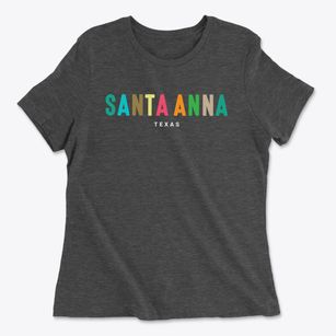 Santa Anna Texas Color Pop Women's Cotton T-Shirt