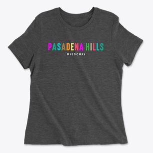 Pasadena Hills Missouri Color Pop Women's Cotton T-Shirt