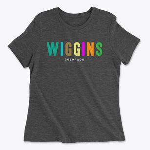 Wiggins Colorado Color Pop Women's Cotton T-Shirt
