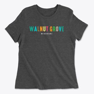 Walnut Grove Missouri Color Pop Women's Cotton T-Shirt