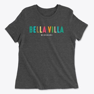 Bella Villa Missouri Color Pop Women's Cotton T-Shirt